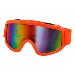 80-tals Skidglasögon Neonorange