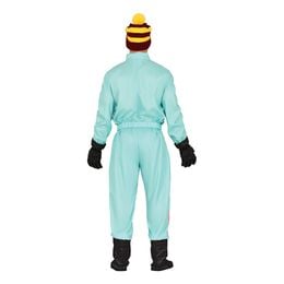 Lysbildefremvisning - 80-talls Skidress Lilla/Blå Herre Karnevalskostyme