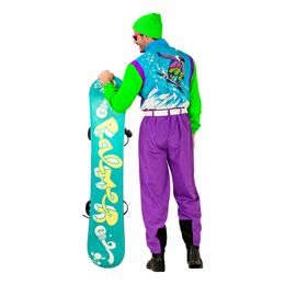 Diaesitys - 80-luvun Hiihtohaalari Neon Naamiaisasu