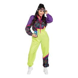 80-tals Tracksuit Deluxe Maskeraddräkt