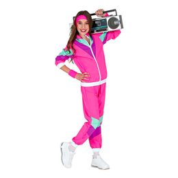 Bildspel - 80-tals Träningsoverall Rosa Barn Maskeraddräkt