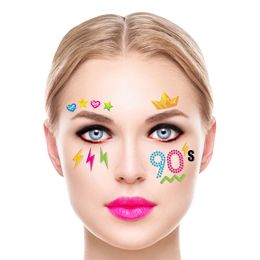 90'er Selvklæbende Sminke