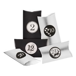 Adventskalender Esker Svart/Sølv