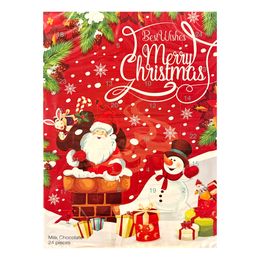 Bildspel - Adventskalender Choklad Julmotiv