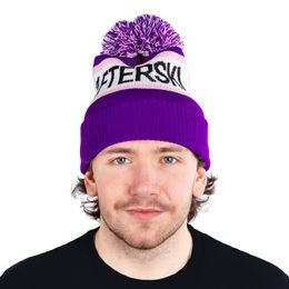 Lysbildefremvisning - Afterski Lue Lilla