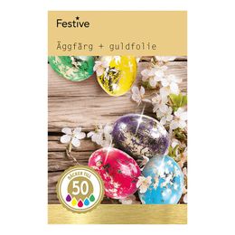 Eggfarge Gullfolie