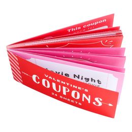 Bildspel - Valentine's Coupons Kuponghäfte