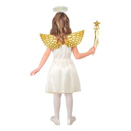 Bildspel - Ängel med Vingar Barn Maskeraddräkt