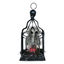 Animoitu Lintuluuranko Häkissä -koriste