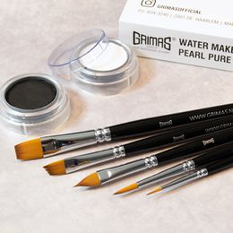 Lysbildefremvisning - Grimas Ansigtsmaling Penselsæt