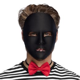 Ansiktsmaske Mimekunstner Svart