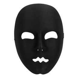 Lysbildefremvisning - Ansiktsmaske Mimekunstner Svart