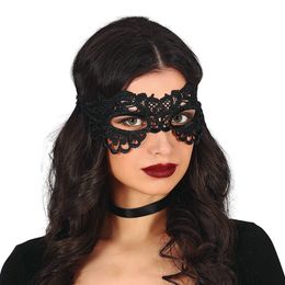 Ansiktsmask Spets Svart