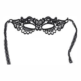 Bildspel - Ansiktsmask Spets Svart