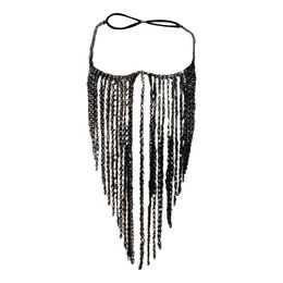 Bildspel - Ansiktsslöja med Svarta Pärlor