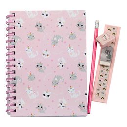 Notesbog Sæt Sød Kat