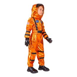 Lysbildefremvisning - Astronaut Orange Metallic Børnekostume