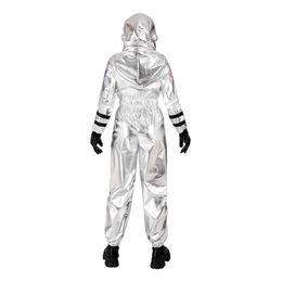 Diaesitys - Astronauttihopea Metallic Naisten Naamiaisasu