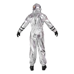 Bildspel - Astronaut Silver Metallic Herr Maskeraddräkt