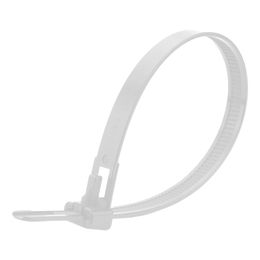 Bildspel - Återanvändbara Buntband Vit