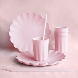 Bildspel - Återanvändbara Sugrör Rosa