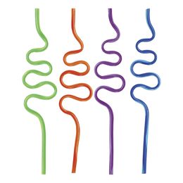 Återanvändbara Sugrör Twist Flerfärgade