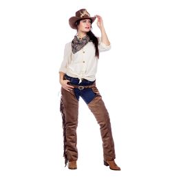 Diaesitys - Aidot Western Chaps Naisten Ruskeat