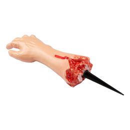 Lysbildefremvisning - Afhugget Arm i Jorden