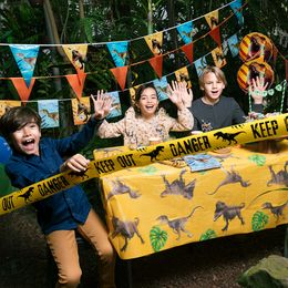 Bildspel - Avspärrningsband T-Rex