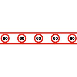 Avspärrningsband Trafikskylt 60