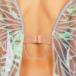 Lysbildefremvisning - Axelbandsløse Vinger Alv Svart Deluxe