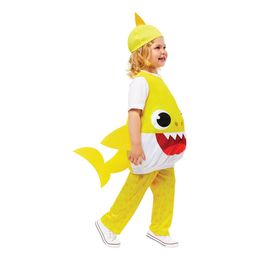 Bildspel - Baby Shark Gul Barn Maskeraddräkt