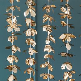 Bildspel - Backdrop Blommor Guld