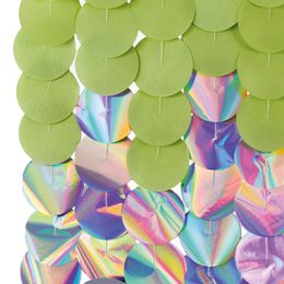 Lysbildefremvisning - Backdrop Grøn/Hvid