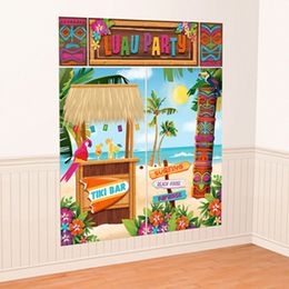 Backdrop Luau Party