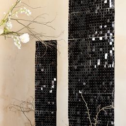 Lysbildefremvisning - Backdrop Paljettpanel Svart