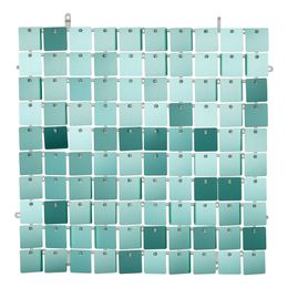 Backdrop Paljettpanel Turkos