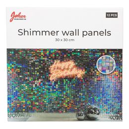 Bildspel - Backdrop Paljettpanel Färgskimrande