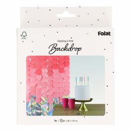 Bildspel - Backdrop Rosa