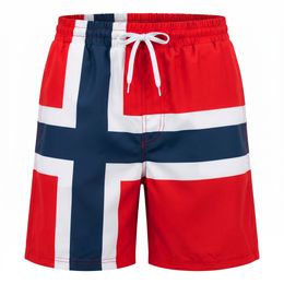 Badshorts Norska Flaggan