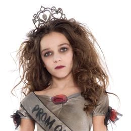 Bildspel - Baldrottning Spöke Barn Maskeraddräkt