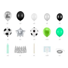 Bildspel - Ballongbåge Hängande Fotboll