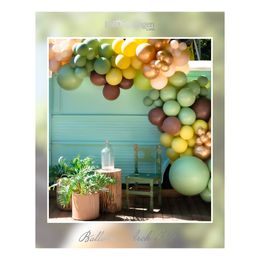 Diaesitys - Ilmapallokaari Vihreä/Beige/Ruskea