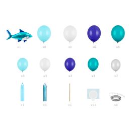 Bildspel - Ballongbåge Hav/Haj