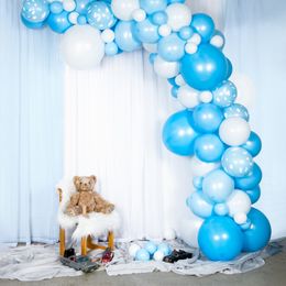 Ballongbåge Ljusblå