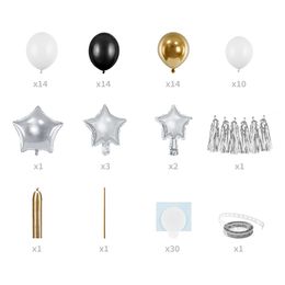 Bildspel - Ballongbåge med Stjärnor