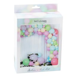 Bildspel - Ballongbåge Pastell