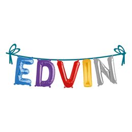 Lysbildefremvisning-Ballonggirlander Folie Navn-20