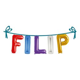 Lysbildefremvisning-Ballonggirlander Folie Navn-34