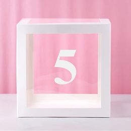 Lysbildefremvisning - Gjennomsiktig Tallboks